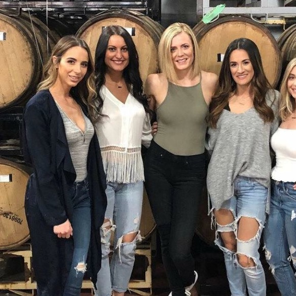 Divided Tops - Cream short sleeve fringe shirt